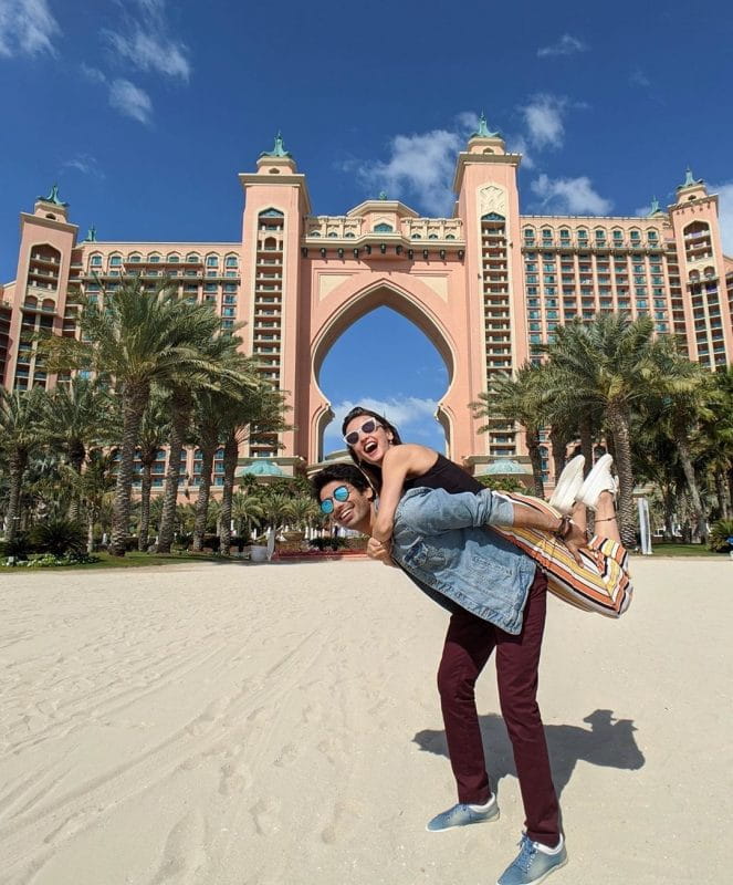 Sanaya Irani and Mohit Sehgal