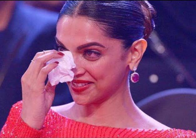 Deepika Padukone cried