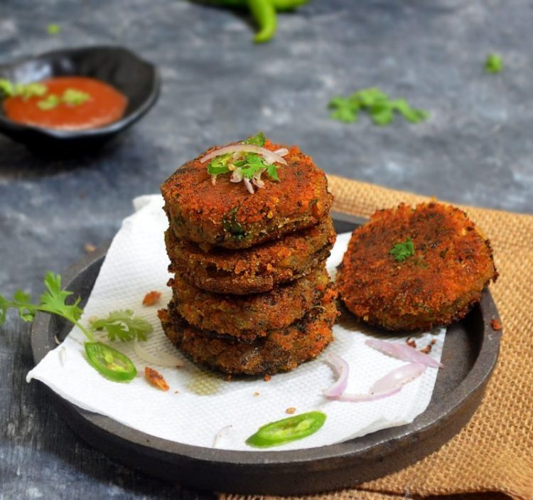  Veg Poha Cutlet