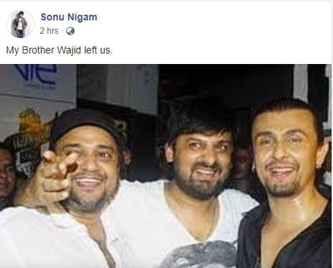 Sajid Wajid sonu Nigam