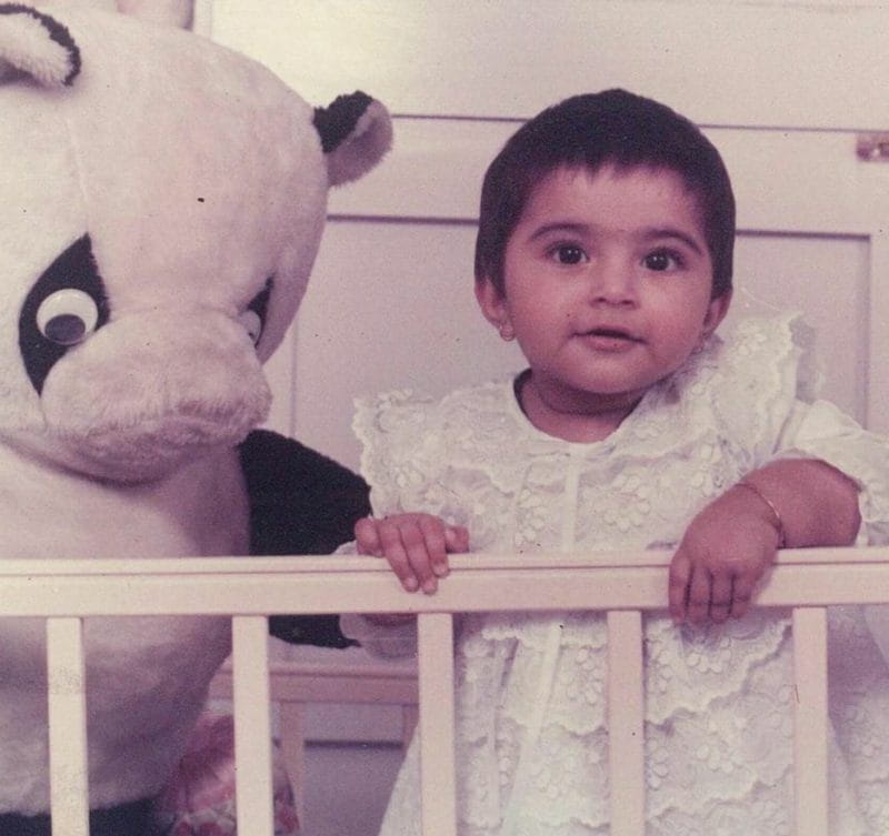 Sonam Kapoor childhood pics