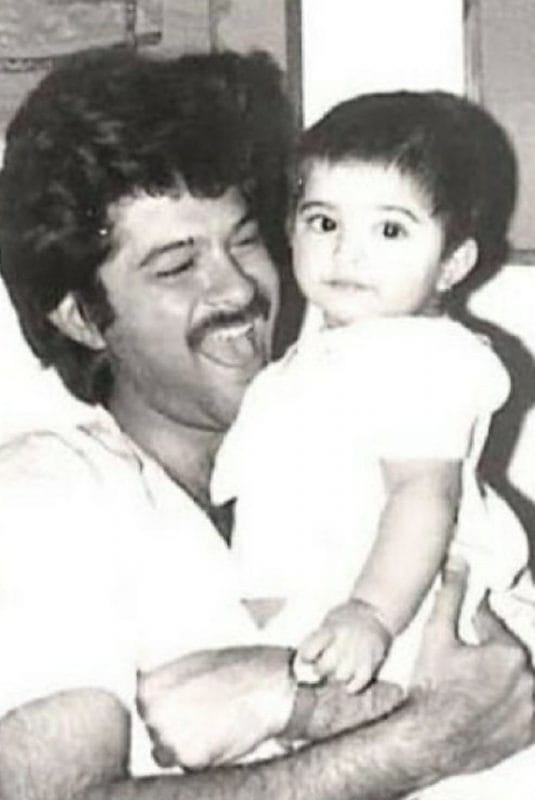Sonam Kapoor childhood pic with father Anil Kapoor