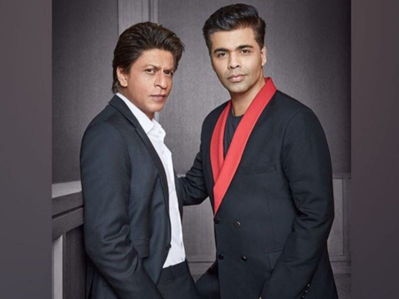 Karan Johar and Shahrukh Khan
