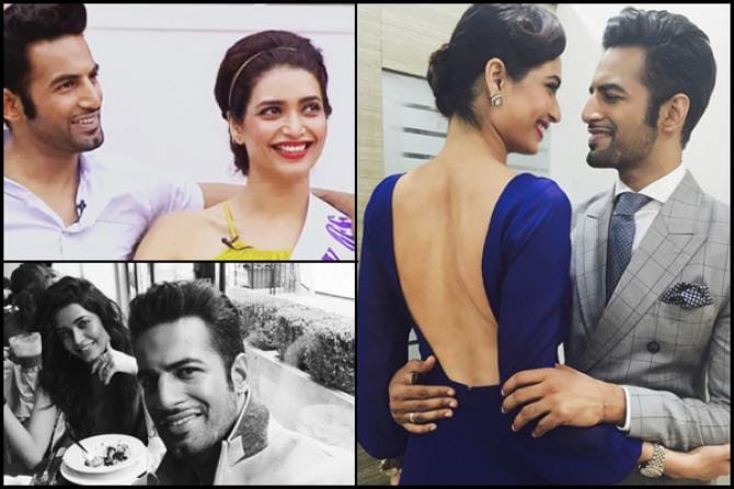 Upen Patel and Karishma Tanna