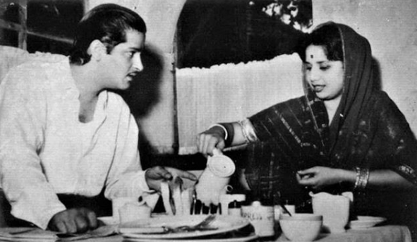 Shammi Kapoor And Geeta Bali 