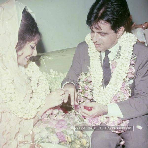 Saira Banu and Dilip Kumar
