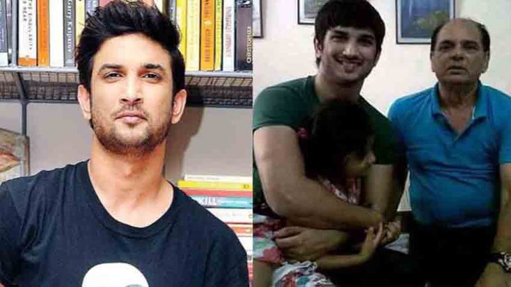 Sushant Singh Rajput and his father