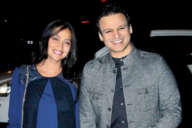 Vivek Oberoi - Priyanka Alva Oberoi