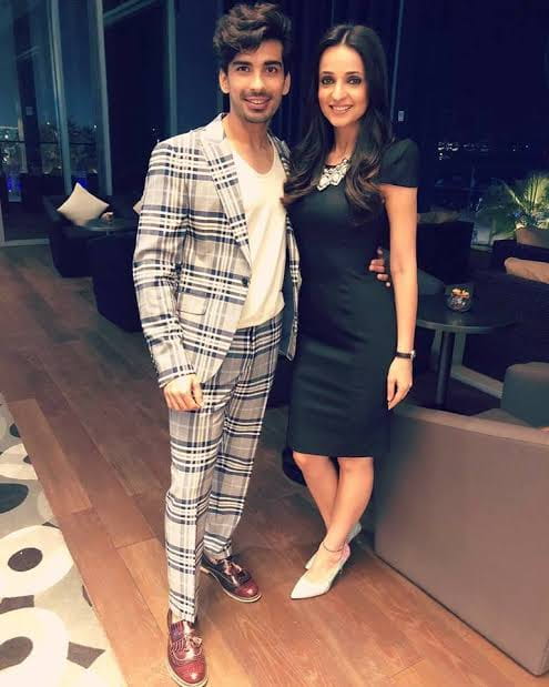 Sanaya Irani and Mohit Sehgal