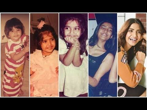  Sonam Kapoor childhood to present