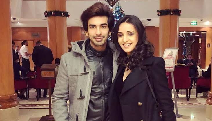 Sanaya Irani and Mohit Sehgal