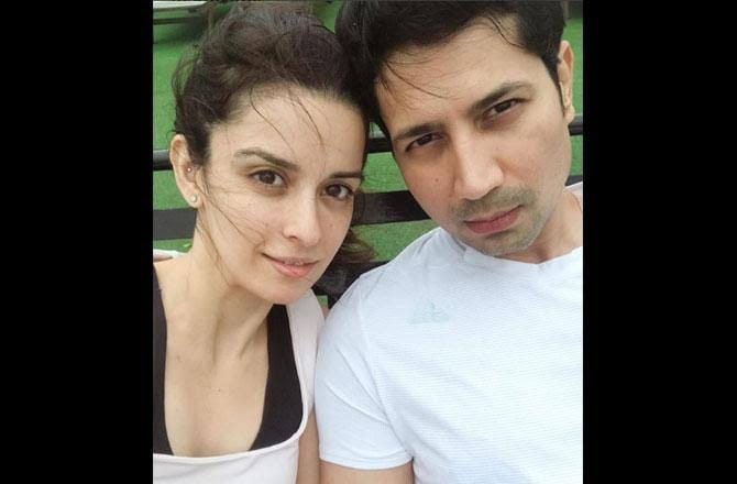 Sumeet Vyas And Ekta Kaul selfie