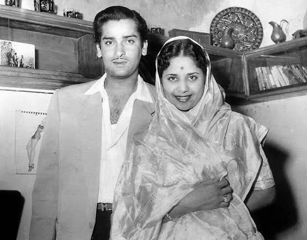 Shammi Kapoor And Geeta Bali 