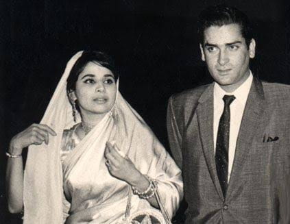 Shammi Kapoor And Geeta Bali 