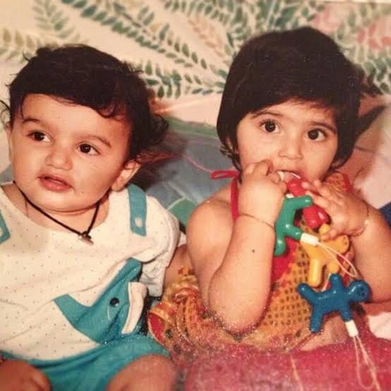 Sonam Kapoor childhood pics