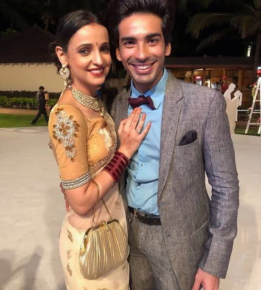 Sanaya Irani and Mohit Sehgal