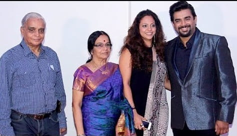 R. Madhavan and His Father