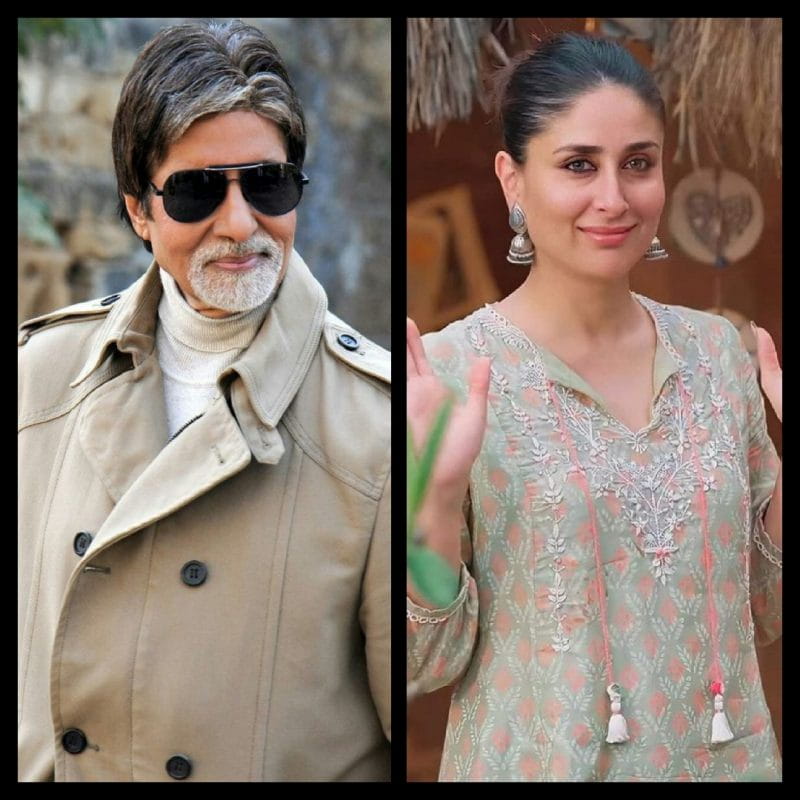 Amitabh Bachchan and Kareena Kapoor