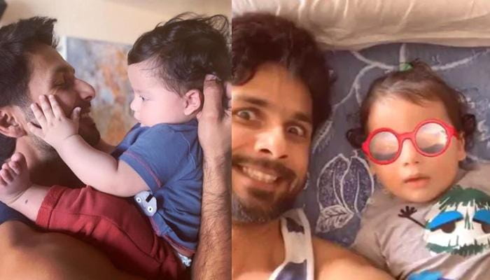 Shahid Kapoor and Misha Kapoor
