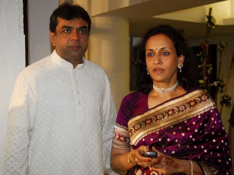 Paresh Rawal And Swaroop Sampat