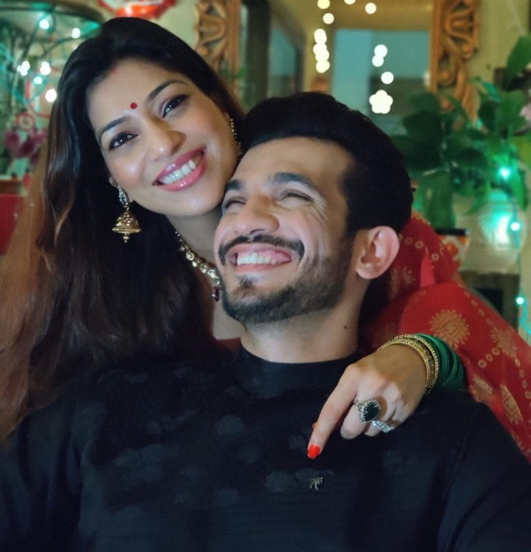 Arjun Bijlani and His Wife
