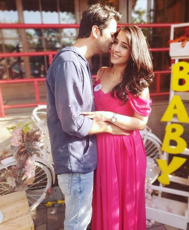 Barun Sobti and His Wife
