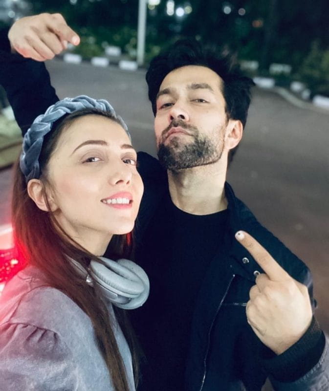 Nakula Mehta and His Wife
