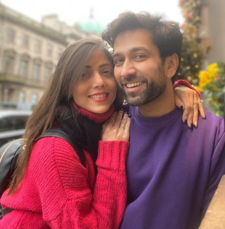 Nakula Mehta and His Wife
