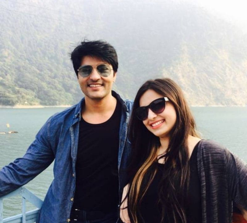 Anas Rashid and His Wife
