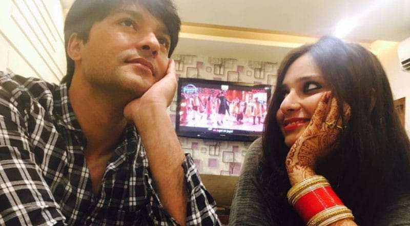 Anas Rashid and His Wife
