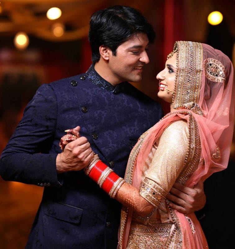 Anas Rashid and His Wife
