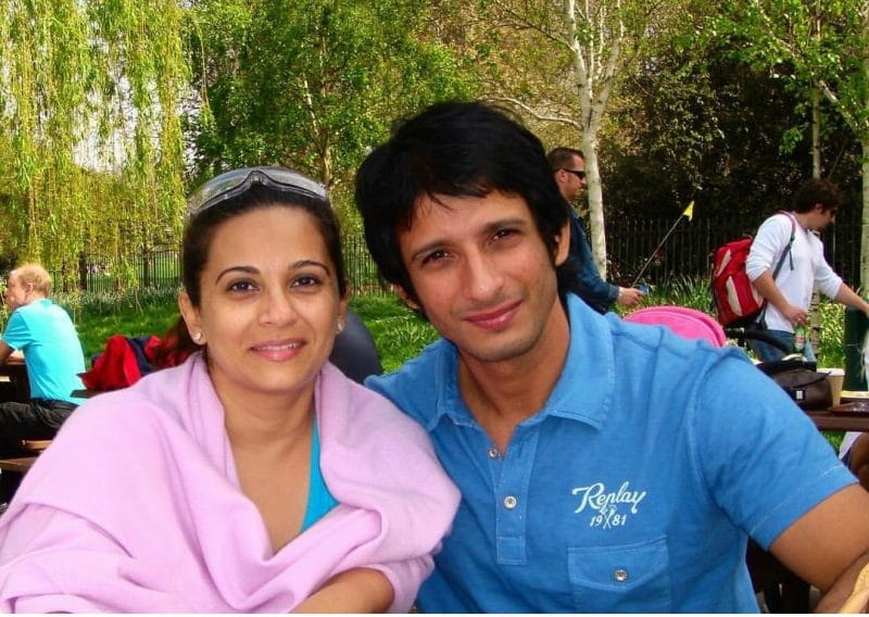 Mansi Joshi and Sharman Joshi
