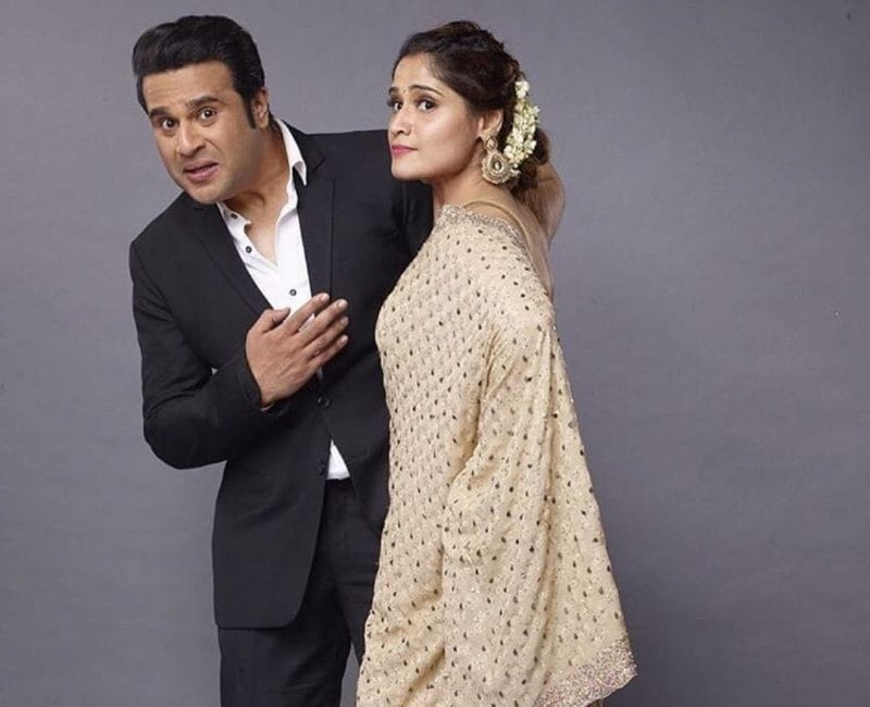 Aarti Singh and Krishna Abhishek