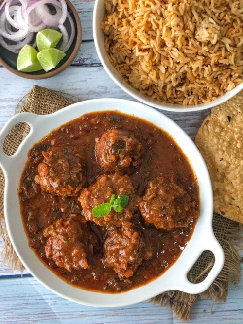 Nargisi Keema Kofta