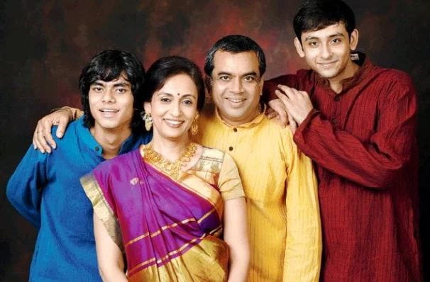 Paresh Rawal's Family