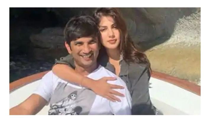 Sushant Singh and Rhea Chakraborty