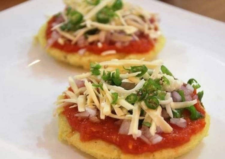 Gujarati Dhokla Pizza