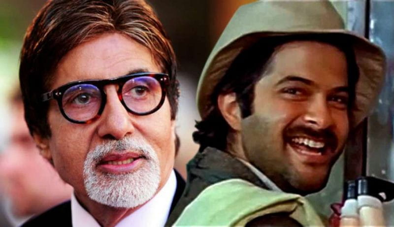Amitabh Bachchan and Anil Kapoor