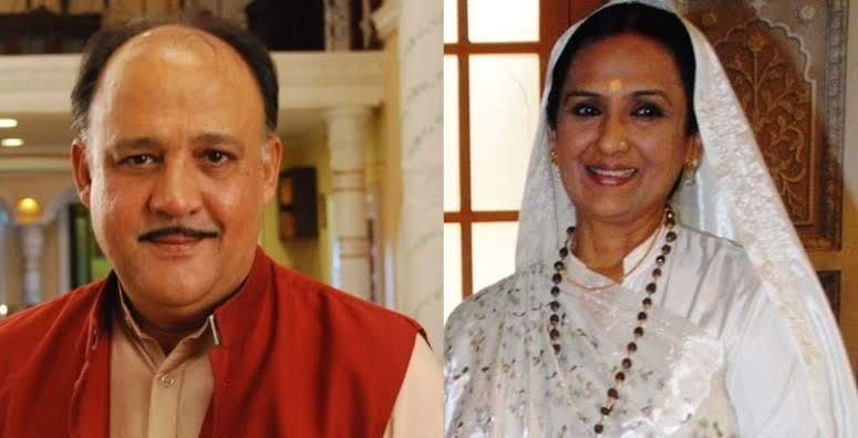 Vinita Malik and Alok Nath