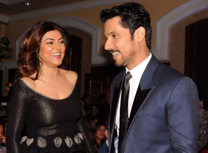 Sushmita Sen and Randeep Hooda
