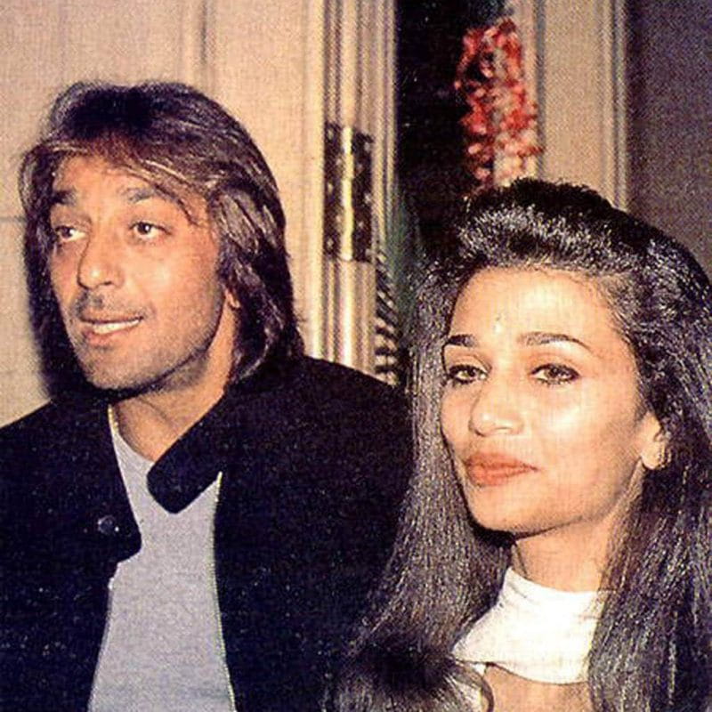 Sanjay Dutt and Riya Pillai
