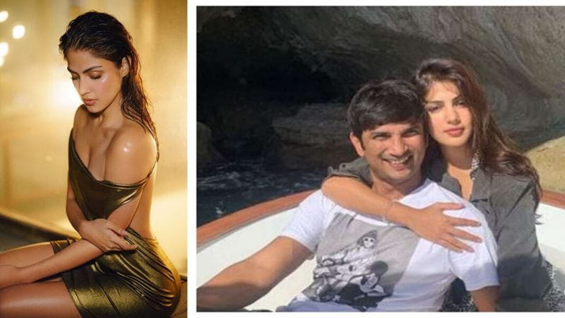 Sushant Singh Rajput and Rhea Chakraborty 