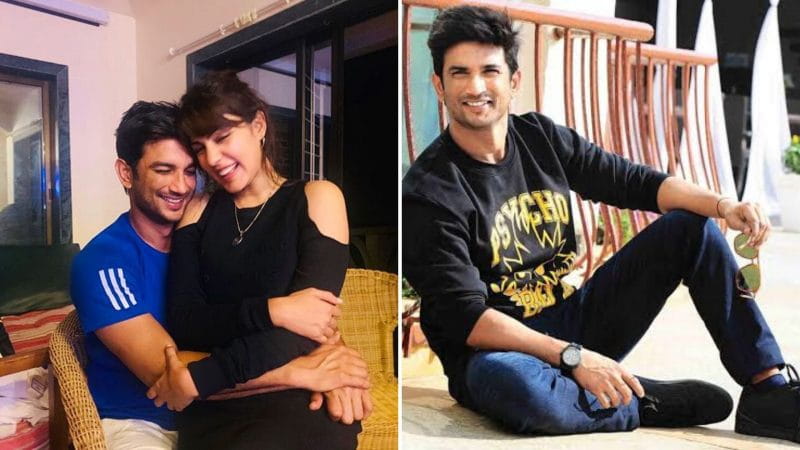 Sushant Singh Rajput and Rhea Chakraborty 