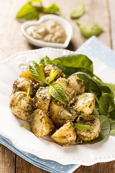 Tangy Mint Potato