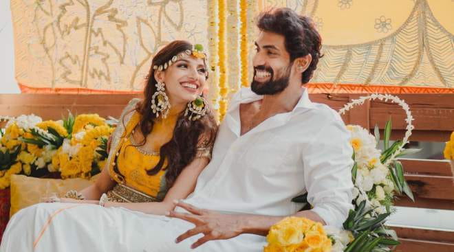 Rana Daggubati and Miheeka Bajaj's Haldi