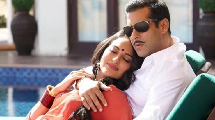 Salman Khan and Sonakshi
