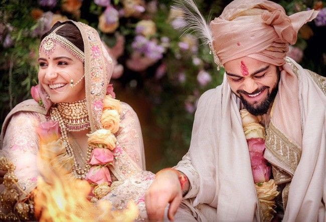 Anushka Sharma and Virat Kohli