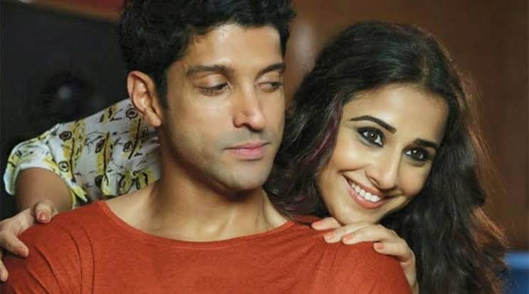 Farhan Akhtar and Vidya Balan
