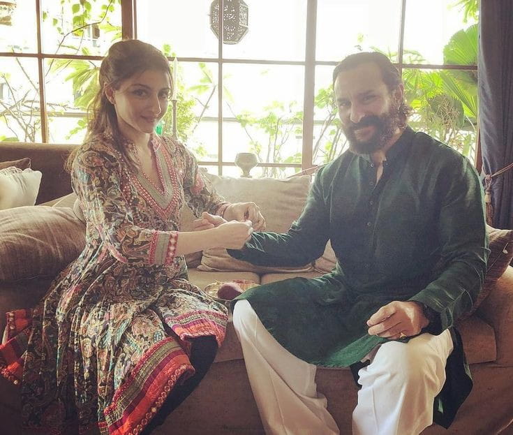 Saif Ali Khan and Soha Ali Khan
