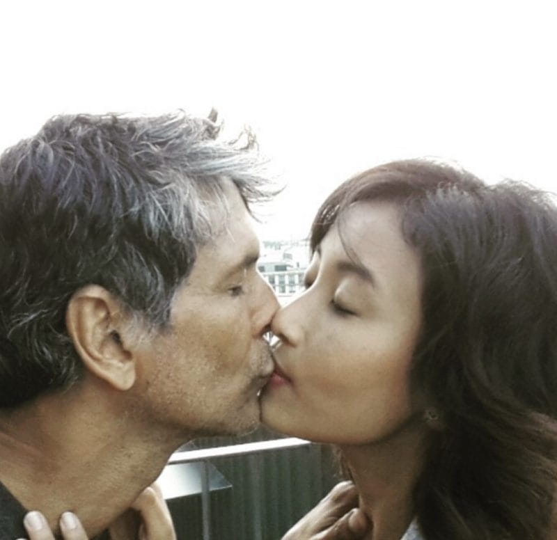 Milind Soman and Ankita Konwar